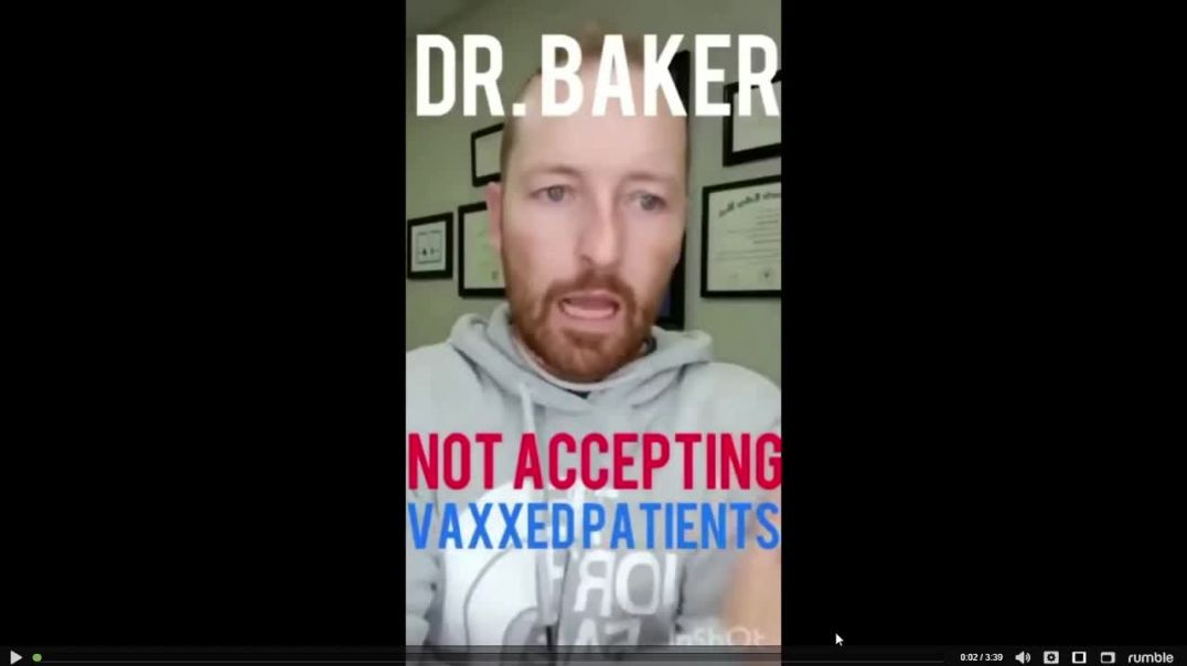 Doctor WILL NOT See Vaccinated Patients
