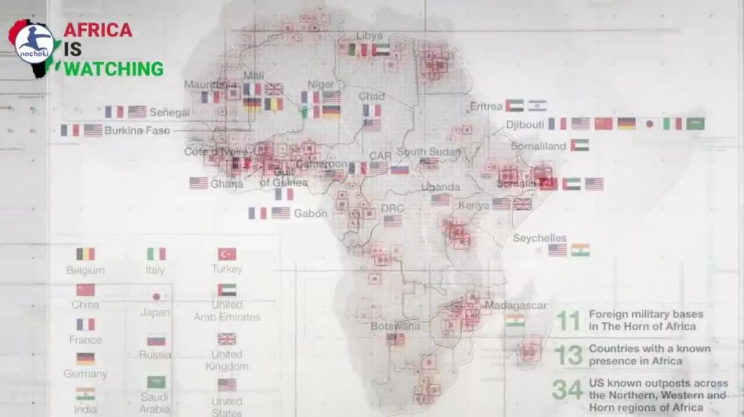 ⁣Top 10 African Countries with Alarming Number of Foreign Military Bases