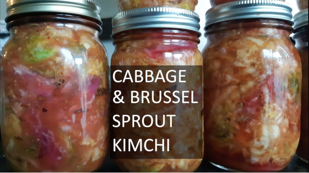 CABBAGE & BRUSSEL SPROUT KIMCHI