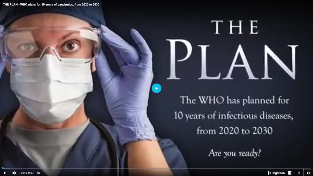 Revealed! Planned Pandemics Until 2030