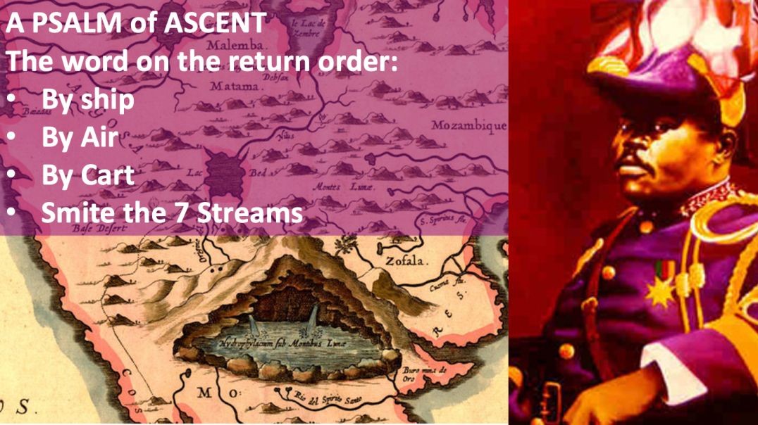 ⁣2nd 3XIT PSALM OF ASCENT IN AFRICA  GARVEY'S SHIPS IN THE HARBOUR  PT 2