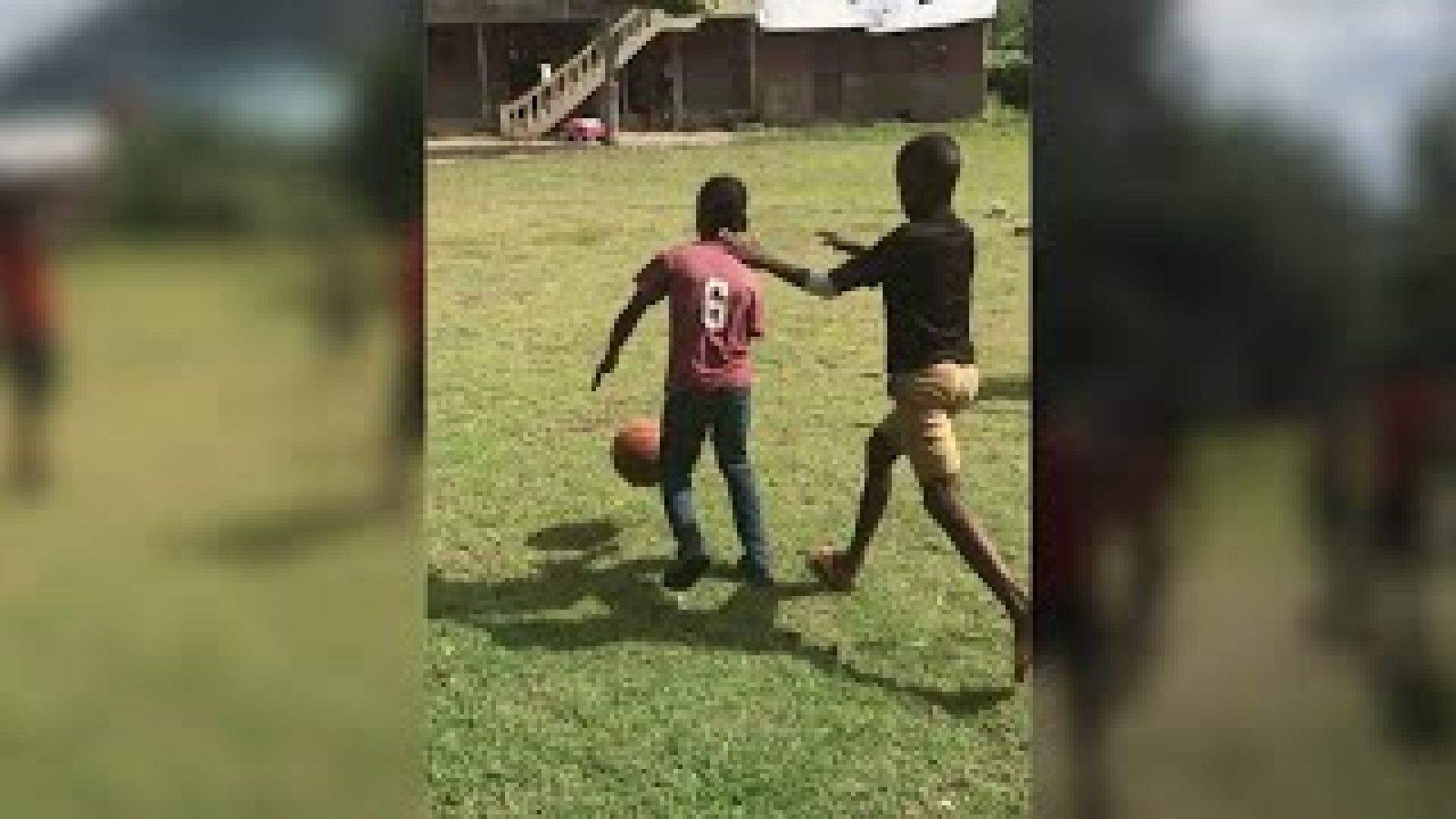 Teaching Basketball in Haiti