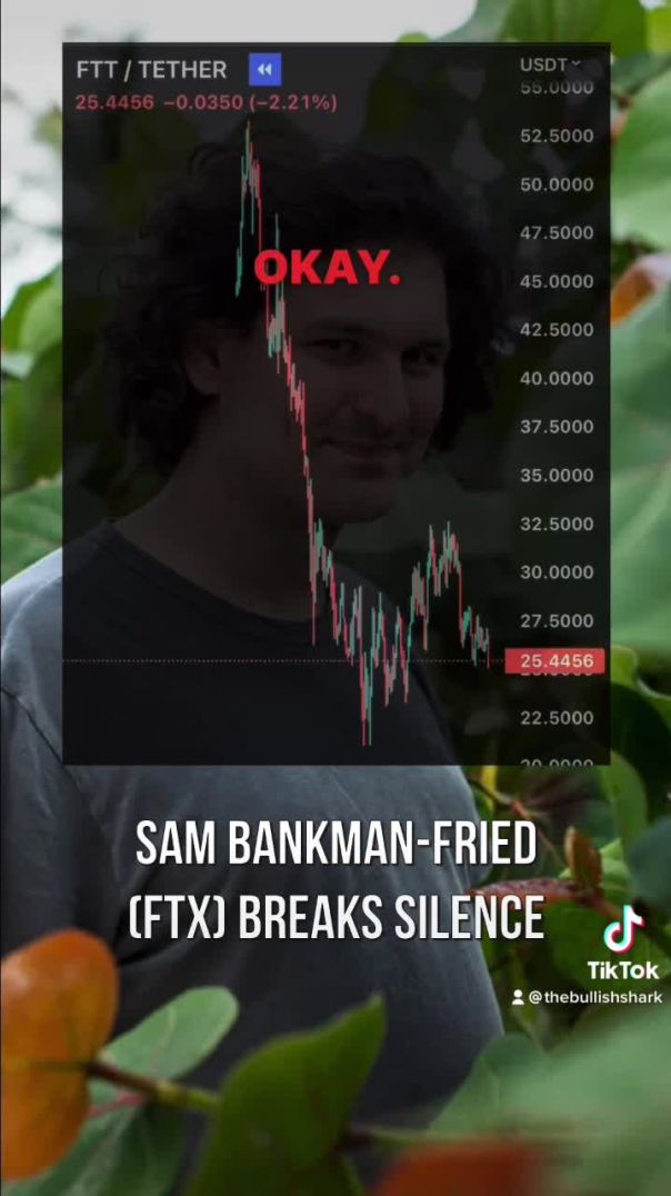 Former FTX CEO Sam Bankman-Fried Breaks Silence