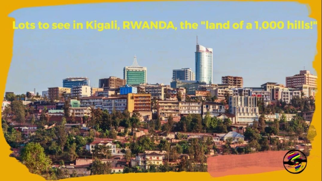 ⁣In RWANDA: the land of 1,000 hills!