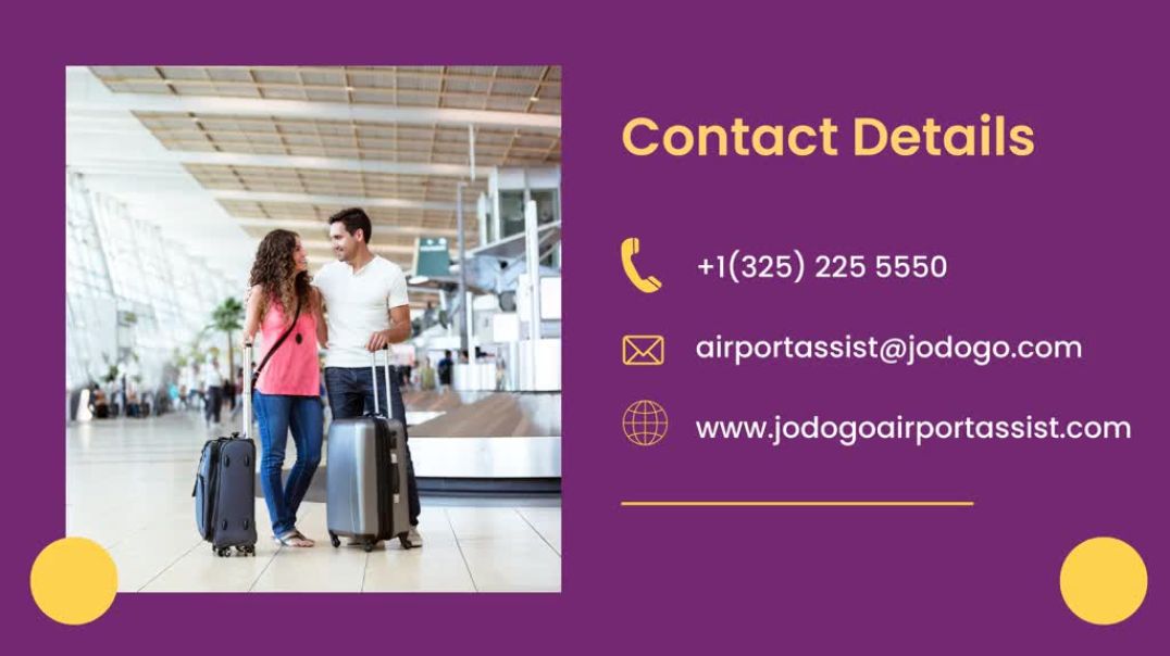 ⁣Get Jodogo's VIP Airport Assistance &amp;amp; Airport Concierge Services