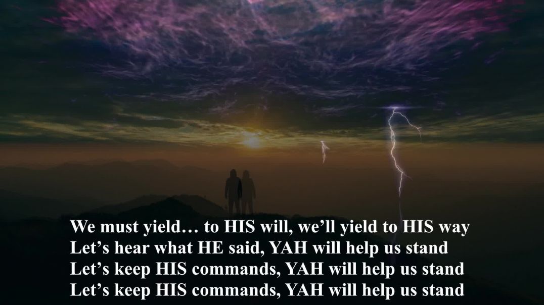 YAH WILL HELP US STAND