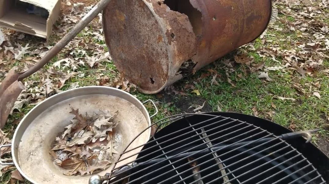 Smoking Grilling Cooking Drying Prepping food herbs with leaves twigs branches Food grade burn bins