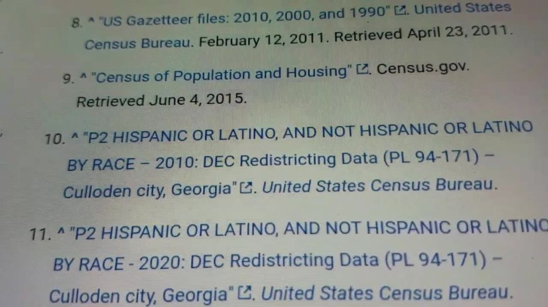 Culloden GA US Majority Black Communities in Census who cant vote or rule themselves in Deep South A