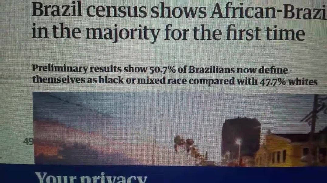 Negroes in Latin America catching Hell in Brazil. No Blacks in Argentina.Menen. Nazis flood Americas